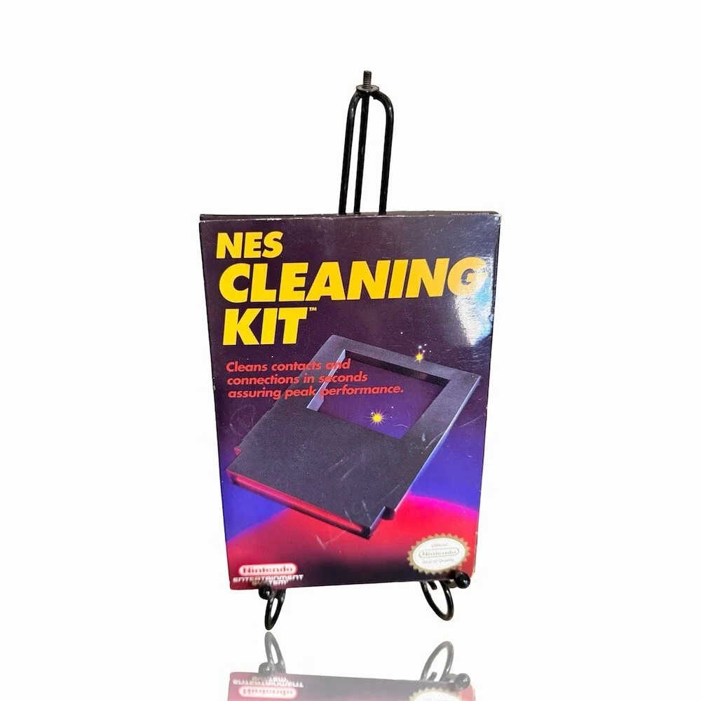 Nintendo Cleaning Kit Official Entertainment System Accessory w/ Box Deadstock